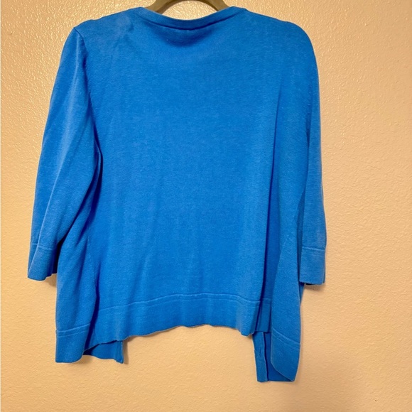 Willow Vibrant Blue Women's Cardigan - Picture 3 of 3